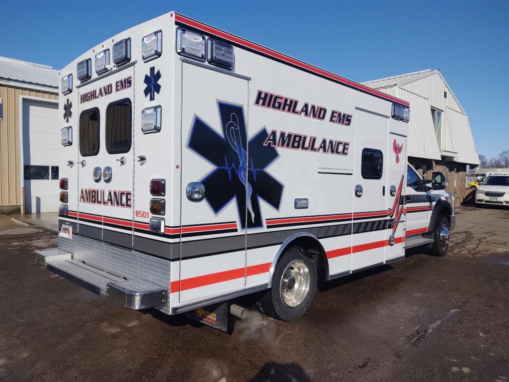 Braun Chief XL Type I Ambulance to Highland Ambulance Service - North ...