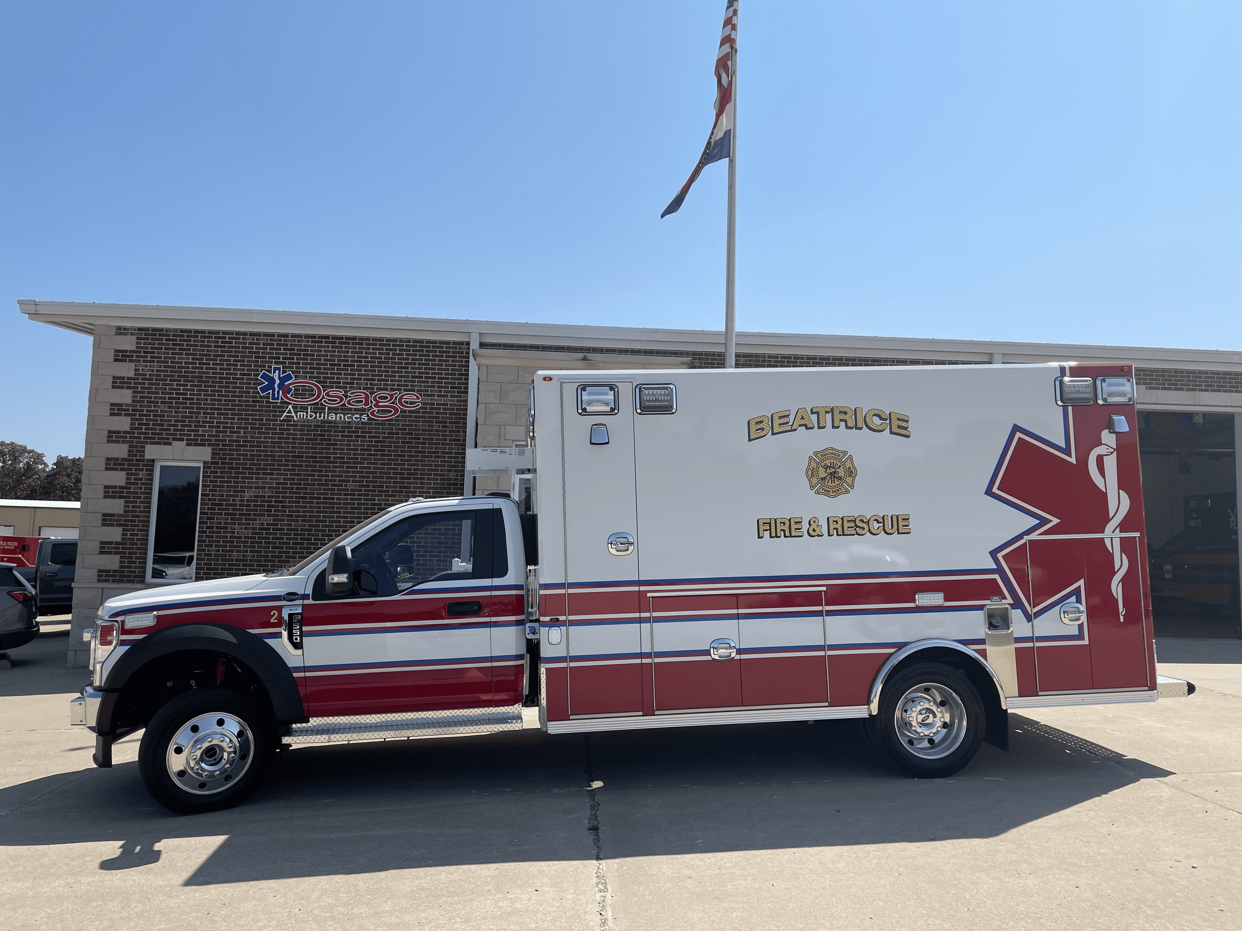 Osage Type 1 Remount to Beatrice Fire Rescue North Central